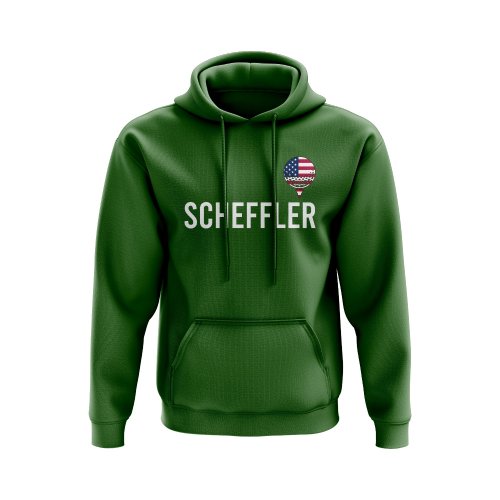 Scottie Scheffler USA Golf Name Hoody (Green)