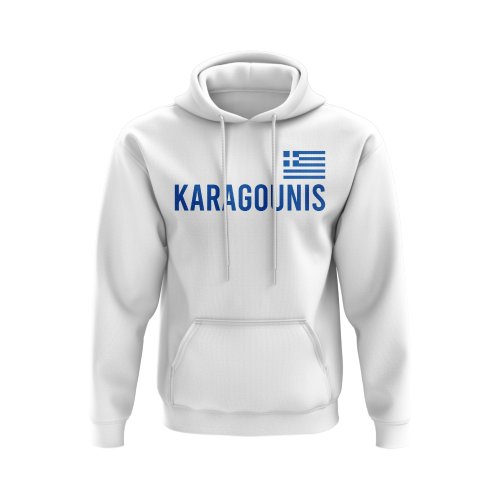 Giorgos Karagounis Greece Name Hoody (White)