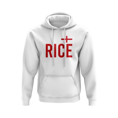 Declan Rice England Name Hoody (White)