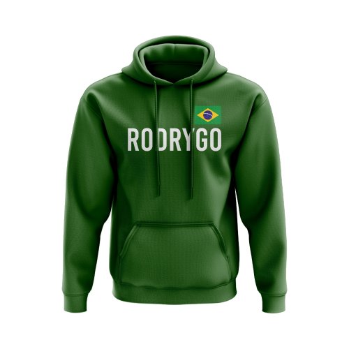 Rodrygo Brazil Name Hoody (Green)