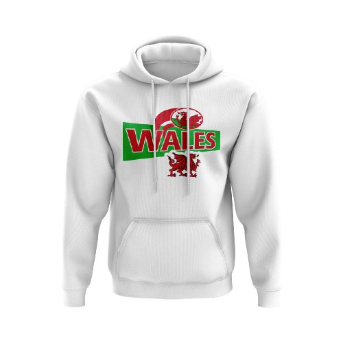 Wales Rugby National Team Hoody (White)