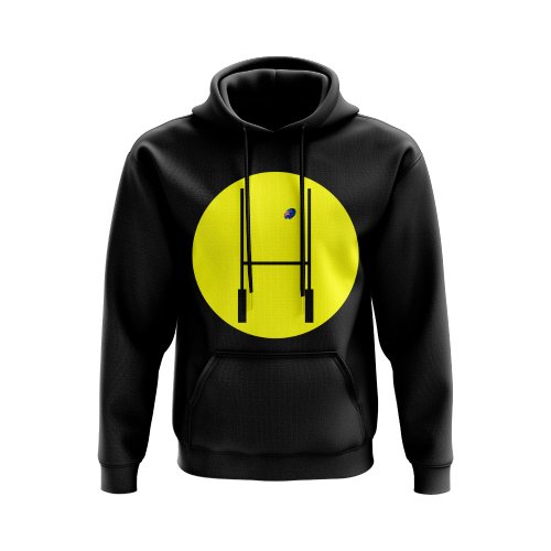 Australia Rugby Posts Circle Hoody (Black)