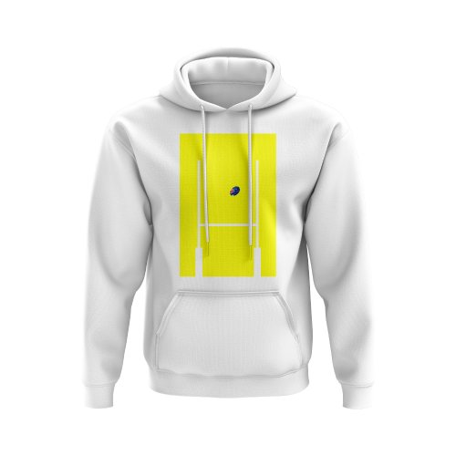 Australia Rugby Posts Hoody (White)