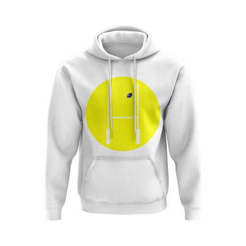 Australia Rugby Posts Circle Hoody (White)