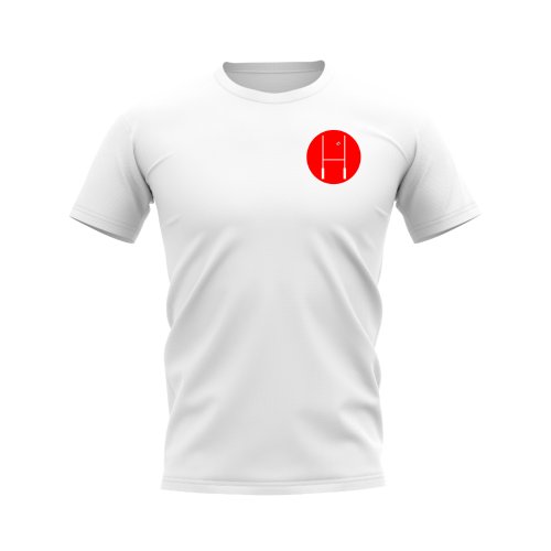 England Rugby Posts Logo T-Shirt (White)