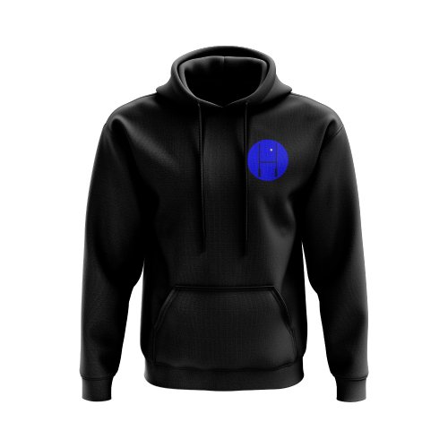 France Rugby Posts Logo Hoody (Black)