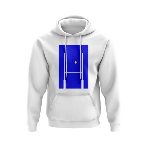 France Rugby Posts Hoody (White)