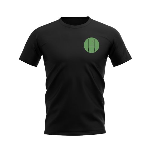 Ireland Rugby Posts Logo T-Shirt (Black)