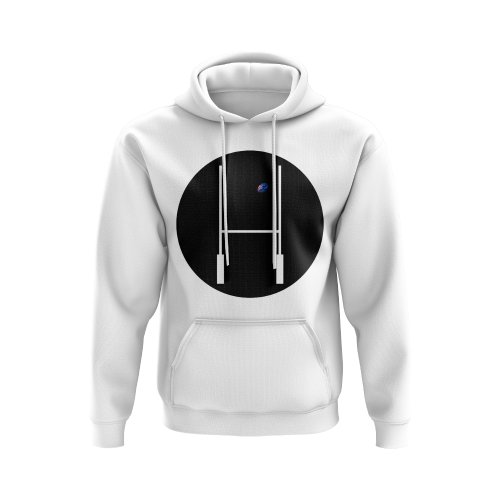 New Zealand Rugby Posts Circle Hoody (White)