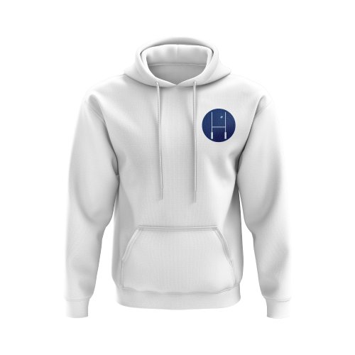 Scotland Rugby Posts Logo Hoody (White)