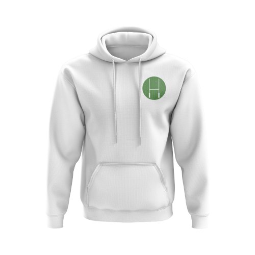 South Africa Rugby Posts Logo Hoody (White)