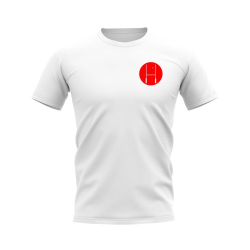 Wales Rugby Posts Logo T-Shirt (White)