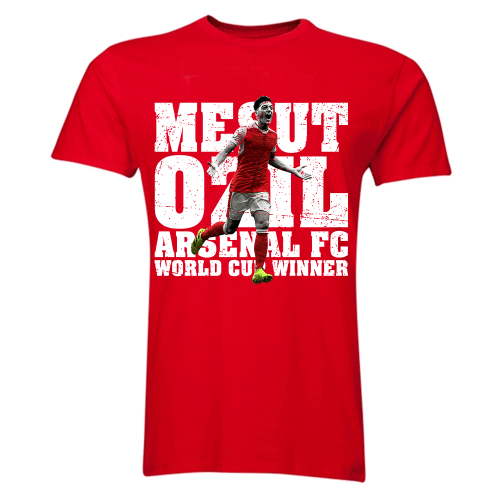 Mesut Ozil World Cup Winner T-Shirt (Red) - Kids