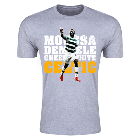 Moussa Dembele Celtic T-Shirt (Grey) - Kids