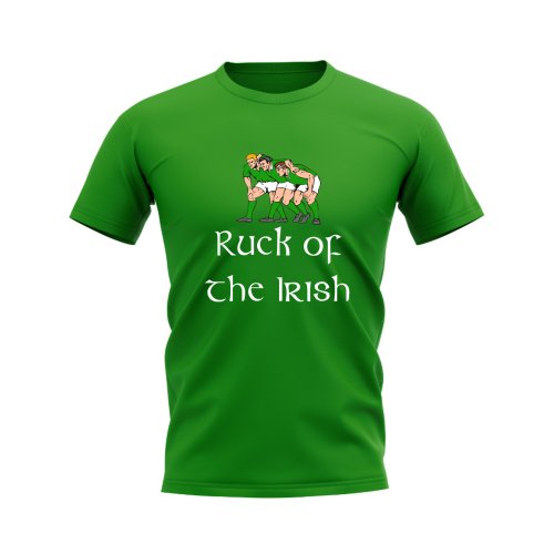 Ruck of the Irish Rugby T-Shirt (Green)