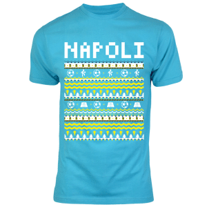 Napoli Christmas T-Shirt (Sky Blue) - Kids