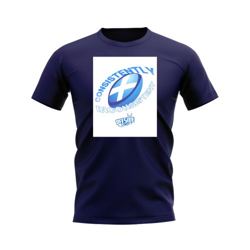 Scotland Consistently Inconsistent T-Shirt (Navy)