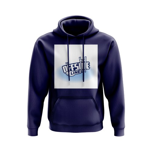 The Offside Line Logo Hoody (Navy)