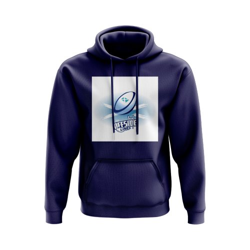 The Offside Line Rugby Ball Scotland Flag Hoody (Navy)