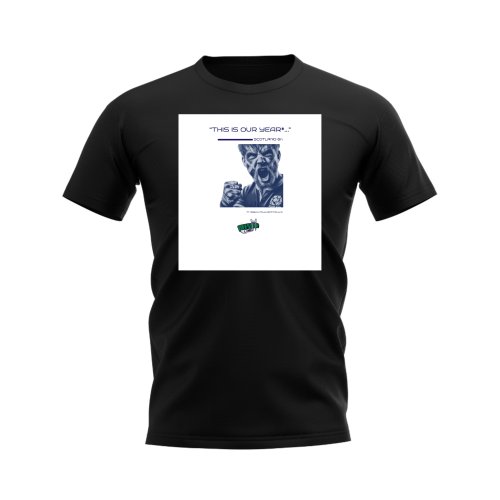 Scotland Our Year Rugby T-shirt - Version 5 (BlackWhite)