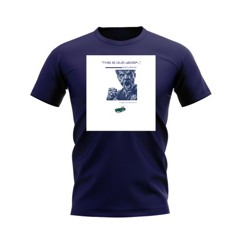 Scotland Our Year Rugby T-shirt - Version 5 (Navy/White)