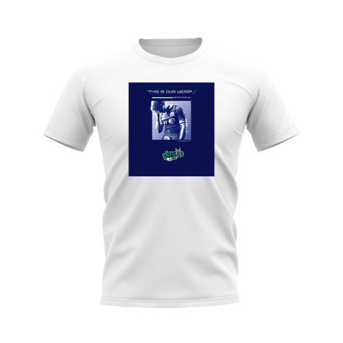 Scotland Our Year Rugby T-shirt - Version 6 (White/Navy)