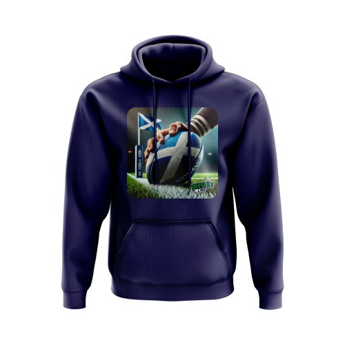 Scotland Rugby Try Hoody - Version 3 (Navy)