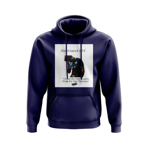 Scotland Therapy Rugby Hoody (Navy)