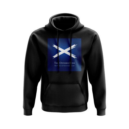 Scotland Offside Line Rugby Hoody (Black/Navy)