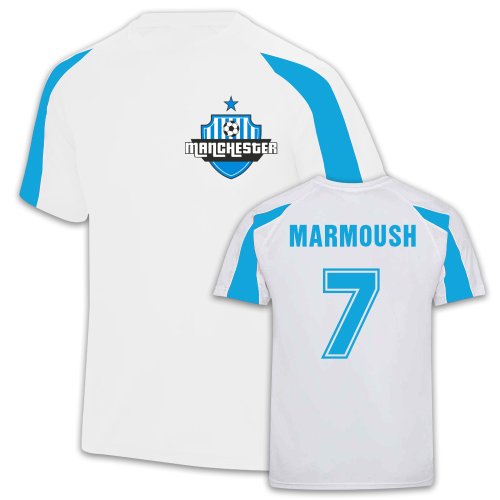 Manchester City Sports Training Jerseys (Marmoush 7)