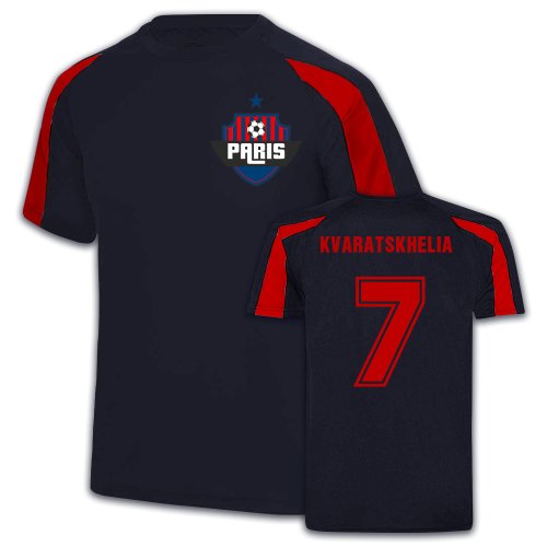 PSG Sports Training Jerseys (Kvaratskhelia 7)