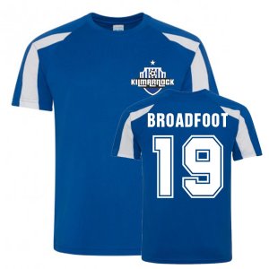 Kirk Broadfoot Kilmarnock Sports Training Jersey (Blue) Kirk Broadfoot Kilmarnock Sports Training Jersey (Blue)