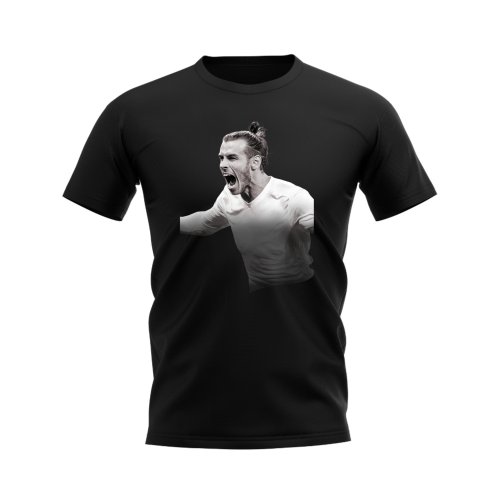 Gareth Bale Real Madrid Legend T-Shirt (Black)