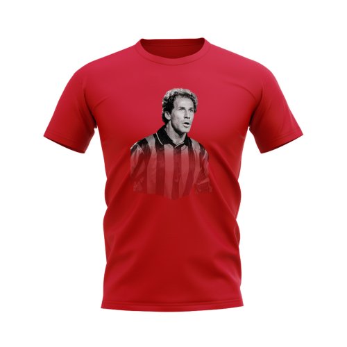 Franco Baresi AC Milan Legend T-Shirt (Red)