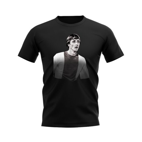 Johan Cruyff Ajax Legend T-Shirt (Black)