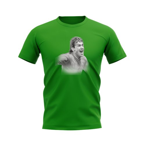 Kenny Dalglish Celtic Legend T-Shirt (Green)