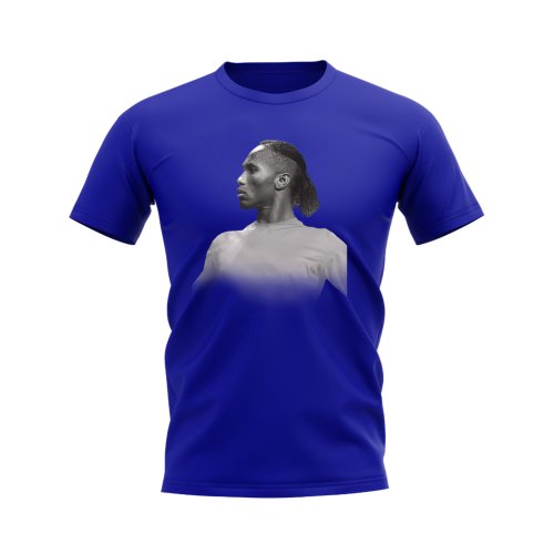 Didier Drogba Chelsea Legend T-Shirt (Blue)