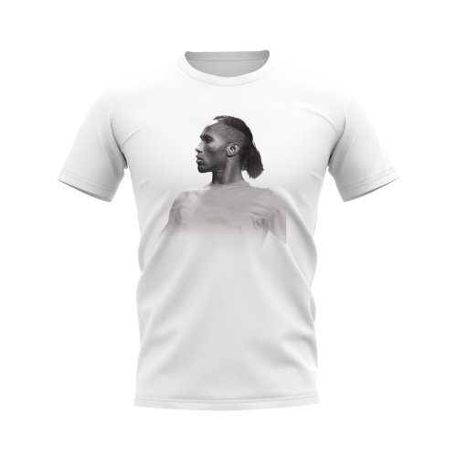 Didier Drogba Chelsea Legend T-Shirt (White)