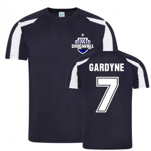 Michael Gardyne Ross County Sports Training Jersey (Navy)