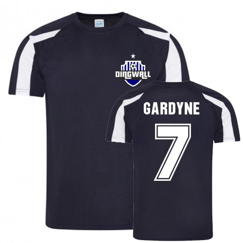 Michael Gardyne Ross County Sports Training Jersey (Navy)