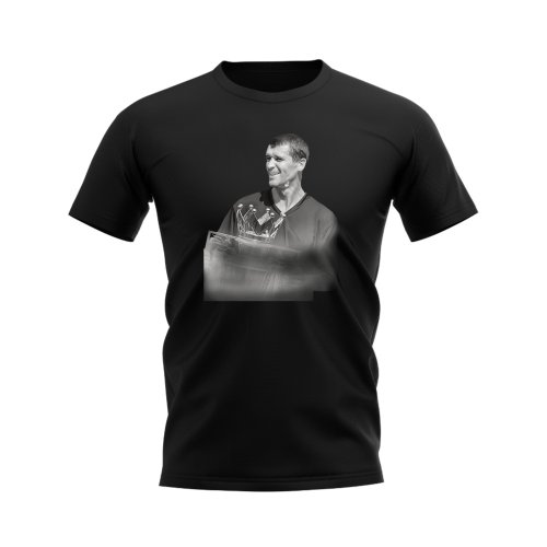 Roy Keane Manchester United Legend T-Shirt (Black)