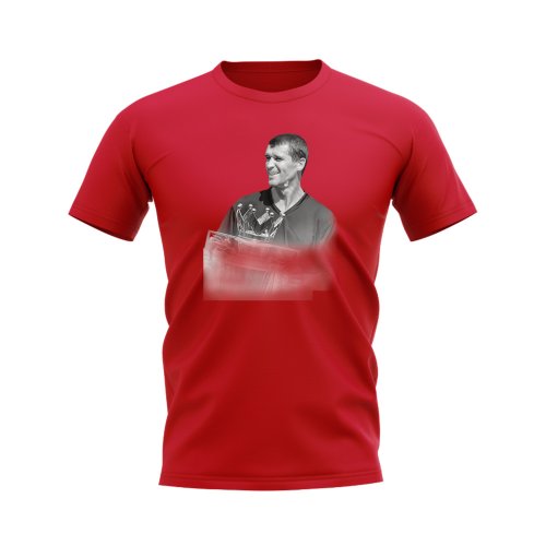 Roy Keane Manchester United Legend T-Shirt (Red)