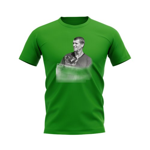 Roy Keane Manchester United Legend T-Shirt (Green)