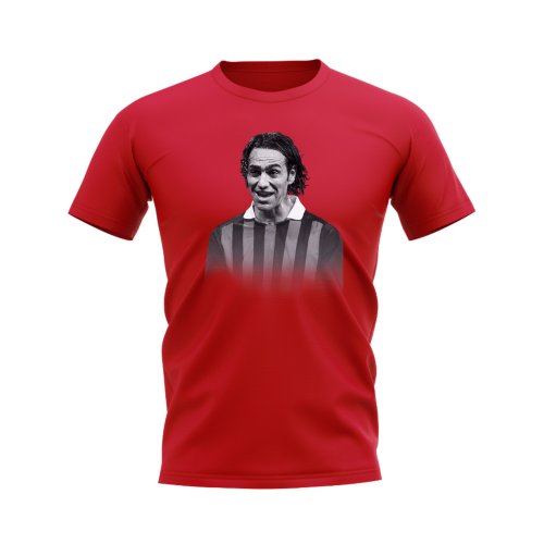 Alessandro Nesta AC Milan Legend T-Shirt (Red)