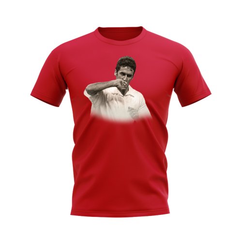 Raul Real Madrid Legend T-Shirt (Red)