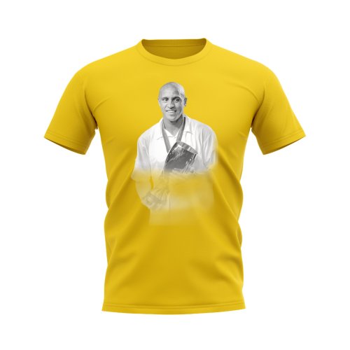 Roberto Carlos Real Madrid Legend T-Shirt (Yellow)