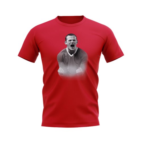 Wayne Rooney Manchester United Legend T-Shirt (Red)