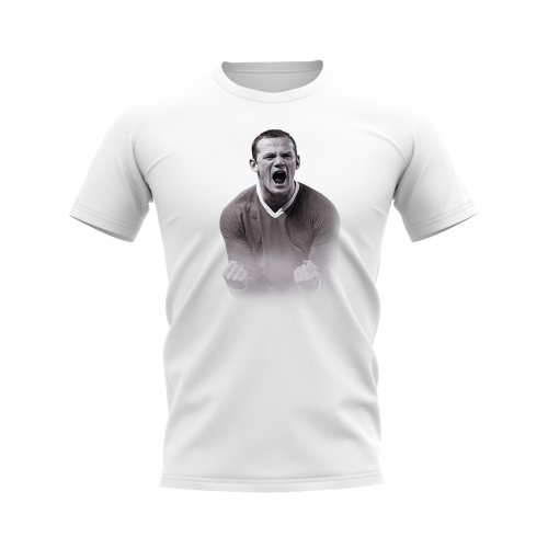 Wayne Rooney Manchester United Legend T-Shirt (White)