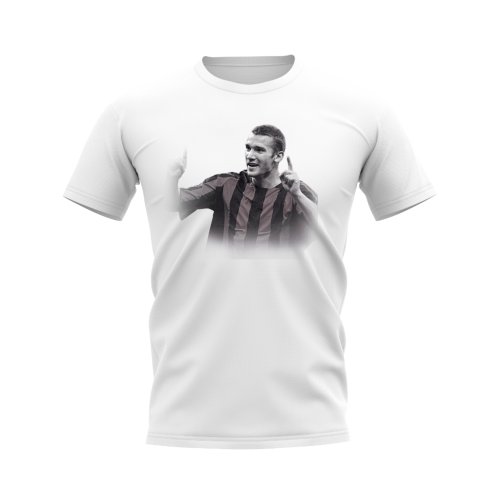 Andriy Shevchenko AC Milan Legend T-Shirt (White)