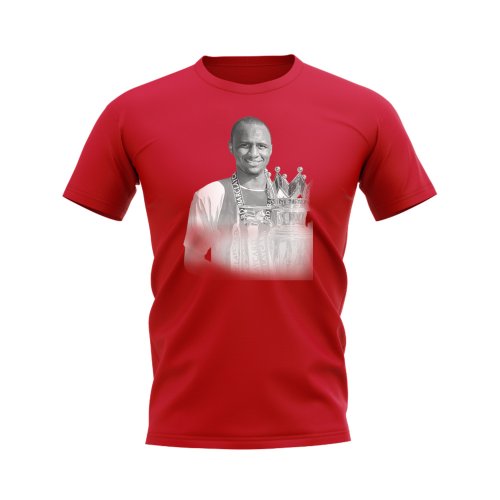 Patrick Vieira Arsenal Legend T-Shirt (Red)